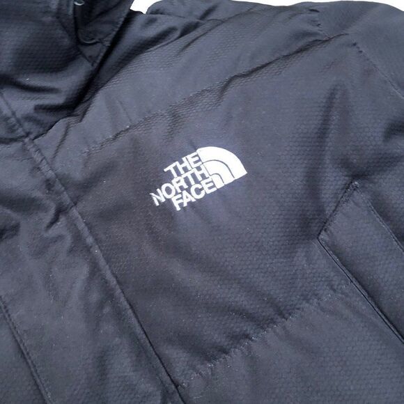 RARE 2012 The North Face Parka Jacket 800 Black Medium - Picture 8 of 16